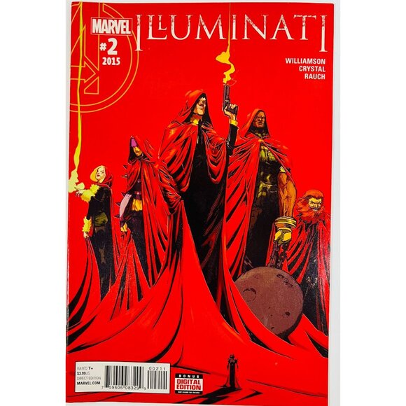 Marvel Comics Illuminati Issues #1 2 3 4 Full Set 2015 2016 Digital Edition - Picture 2 of 5